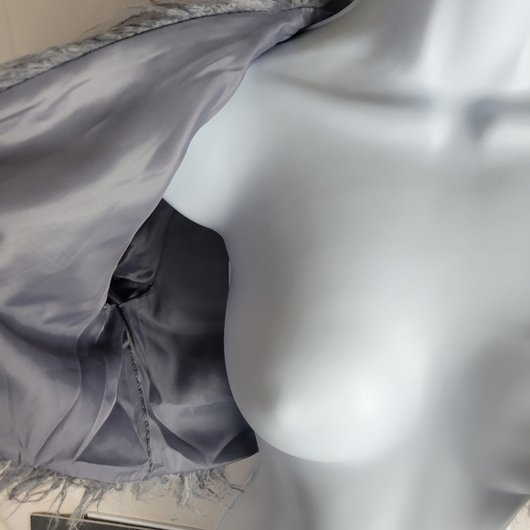 Nite Out Fuzzy fury costume Womens cropped vest sz m nwt - Picture 8 of 9